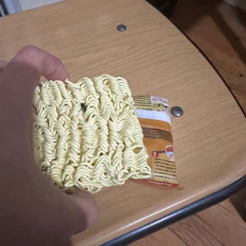 Şoktan Aldığım İndomie Noodle Sinek Çıktı