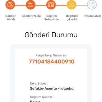 Sürat Kargo Dağıtma Çıkan Ürünü Getirmeyen Tek Firma