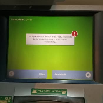 Garanti BBVA ATM Sorunu