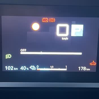 Citroen EC4 Elektrik Çekiş Sistemi Arızası
