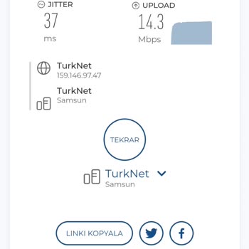 TurkNet 75MBPS Diye Sundukları İnternet 10 20 Mbps Bile Çekmemesi!