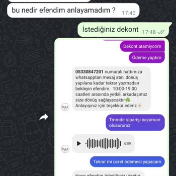 Şule Giyim Önden Ücret Alıp Sipariş Girmediler