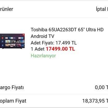 A101 Online Sipariş Hayal Kırıklığı