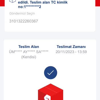 Aras Kargo Kargomu Bana Teslim Etmedi. Kargom Kayıp Oldu