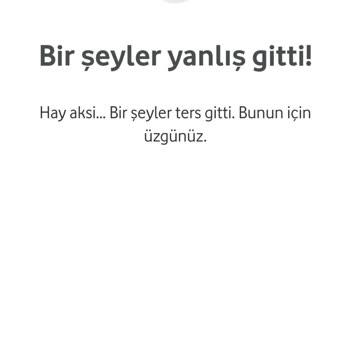 Vodafone Hediye Çarkı Sorunu