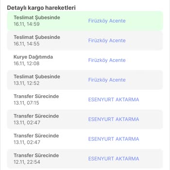 Sürat Kargo Firuzköy Şubesi Ürün Teslim Etmeme