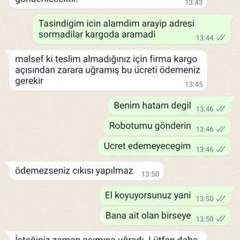 Byfix Xiaomi Robot Süpürgeme El Koydu Göndermiyor