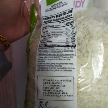 Migros'tan Alınan Yayla Bakliyat Pirincin Kurtlu Olması