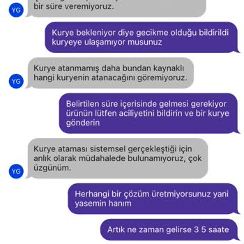 Getir Siparişim 3 Saat Gecikti