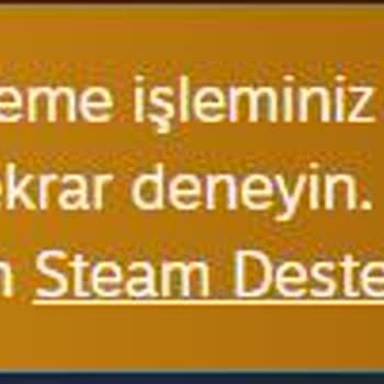 Steam Üzerinden Oyun Alamıyorum