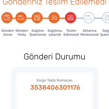 Aras Kargo Şube Çalışması Ve Teslimat Sorunu