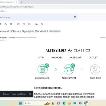 Altınyıldız Classics Kargom Kayıp, Yardım Yok!