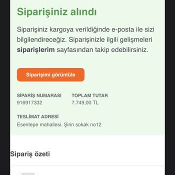 Hepsiburada Firması Mağdur Etti.