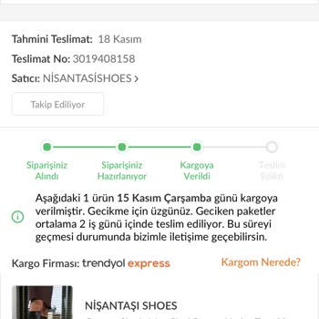Trendyol Express Kargomu Kaybetti! Şikayetçiyim