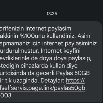 Vodafone Red Sinirsiz Tarifem Max Pakette, 15 GB Hotspot Limit Faciası!