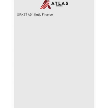 Atlas Yatırım Atlasglobal Hayali Bir Şirket