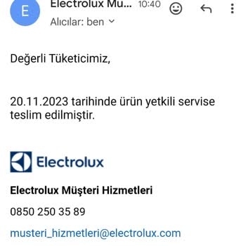 Electrolux Dikey Süpürge Değişimi Hakkında