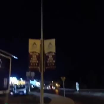 ADM Elektrik Dağıtım Bodrum Yeni Otogar Önündeki Yolun Hiçbir Sokak Lambası Yanmıyor!