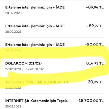 Akbank Harcama İtirazı Onaylanmasına Rağmen Hesabıma Param Yatmadı