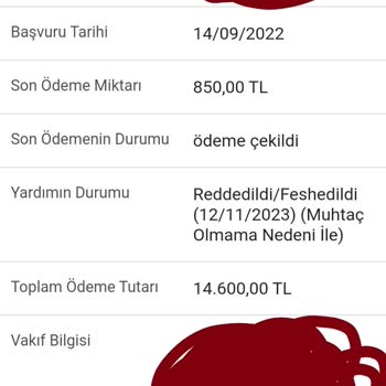Aile ve Sosyal Hizmetler Bakanlığı Aile Desteğim Reddedildi Feshedildi