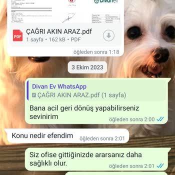 Divanev Garanti Kapsamında Servis Sağlamıyor!