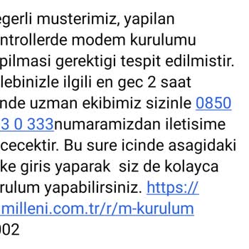 Millenicom İlgisizliği Ve Ulaşılamaz Oluşu
