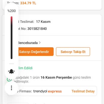 Trendyol Ürün Elime Ulaşmadı