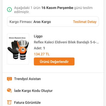 Trendyol Ürün Elime Ulaşmadı