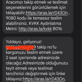 Trendyol 2 Saate Oradayız Aras Kargo!