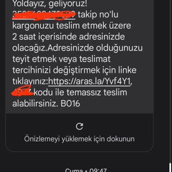 Trendyol 2 Saate Oradayız Aras Kargo!