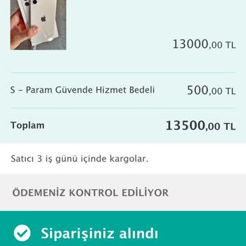 Apple 11 Telefon Sahibinden.com Param Güvende