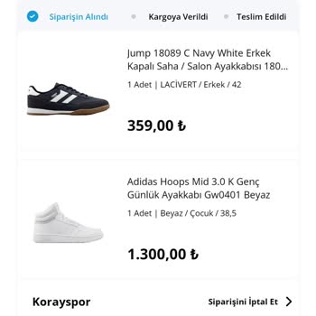 Hopi Ürün Teslimi Ve Satış İptali