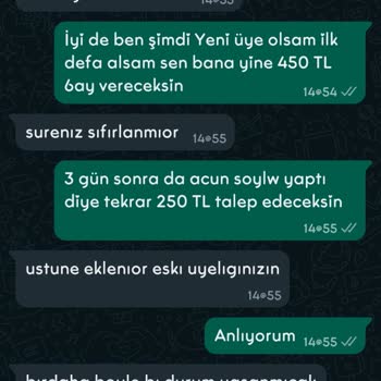 Lider İptv Ekstra Para Talebi