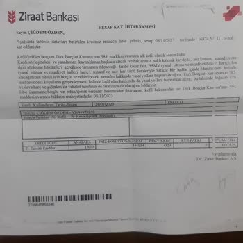 Ziraat Bankası Çekilmeyen Kredi Mağduriyeti