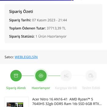 ÇiçekSepeti Satın Almış Olduğum Ürünün 14 Gündür Gönderilmemesi