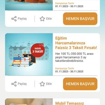 VakıfBank Kredi Kartı Eğitim Harcamaları Taksit İşlemini Uygulamıyor
