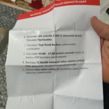 İBB Sosyal Yardım Kuponu Hakkında Bilgi Karmaşası