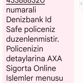 Denizbank Bilgi Dişi Poliçe Düzenleme
