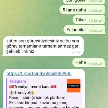Trendyol Adı Altında Mağduriyetim