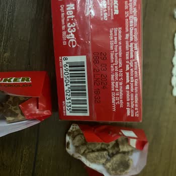 Ülker Tarihi Geçmemiş Bozuk Çikolata