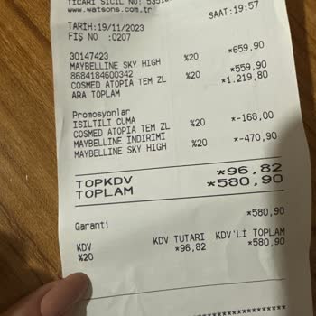 Watsons Müşteri Temsilcisine Ulaşamıyorum