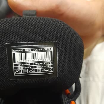 Lumberjack Sol Ayakkabının Çakma Sağ Ayağın Orijinal Olması