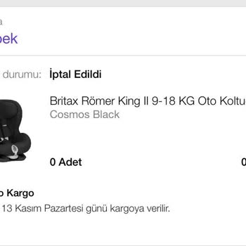 N11 Sipariş Temin Edilmedi