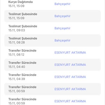 Sürat Kargo Bir Türlü Gelemeyen Kargo