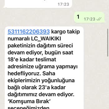 LCW Kargo Sorunu Çözülmez İnanın