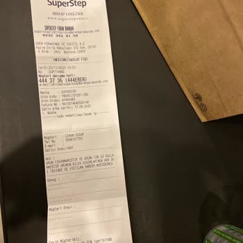 SuperStep Yeni Ayakkabı Yırtılma Şikayeti