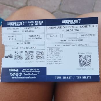 Deep Blue Travel Hayal Kırıklığına Uğradık