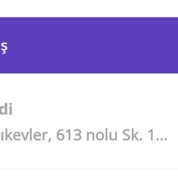Getir Büyük Sipariş İptali