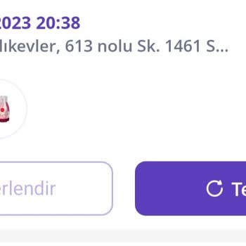 Getir Büyük Sipariş İptali