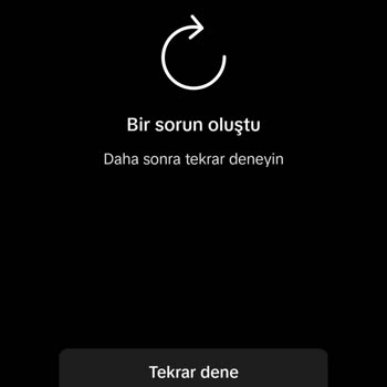 TikTok Sorun Giderme Hatası